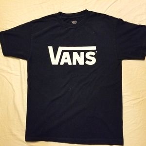 Vans classic drop v t-shirt black medium